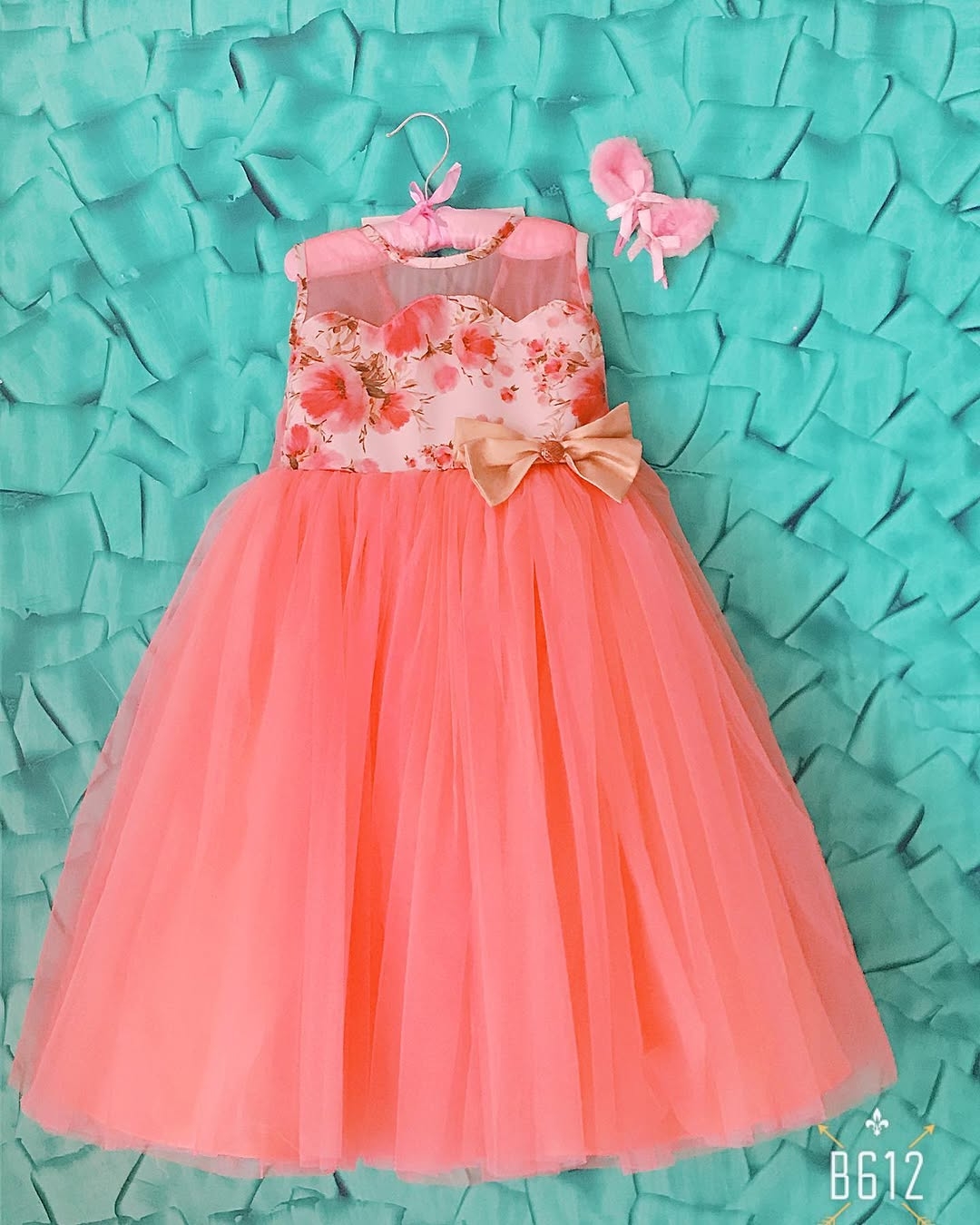 Peachy Summer Tutu Dress